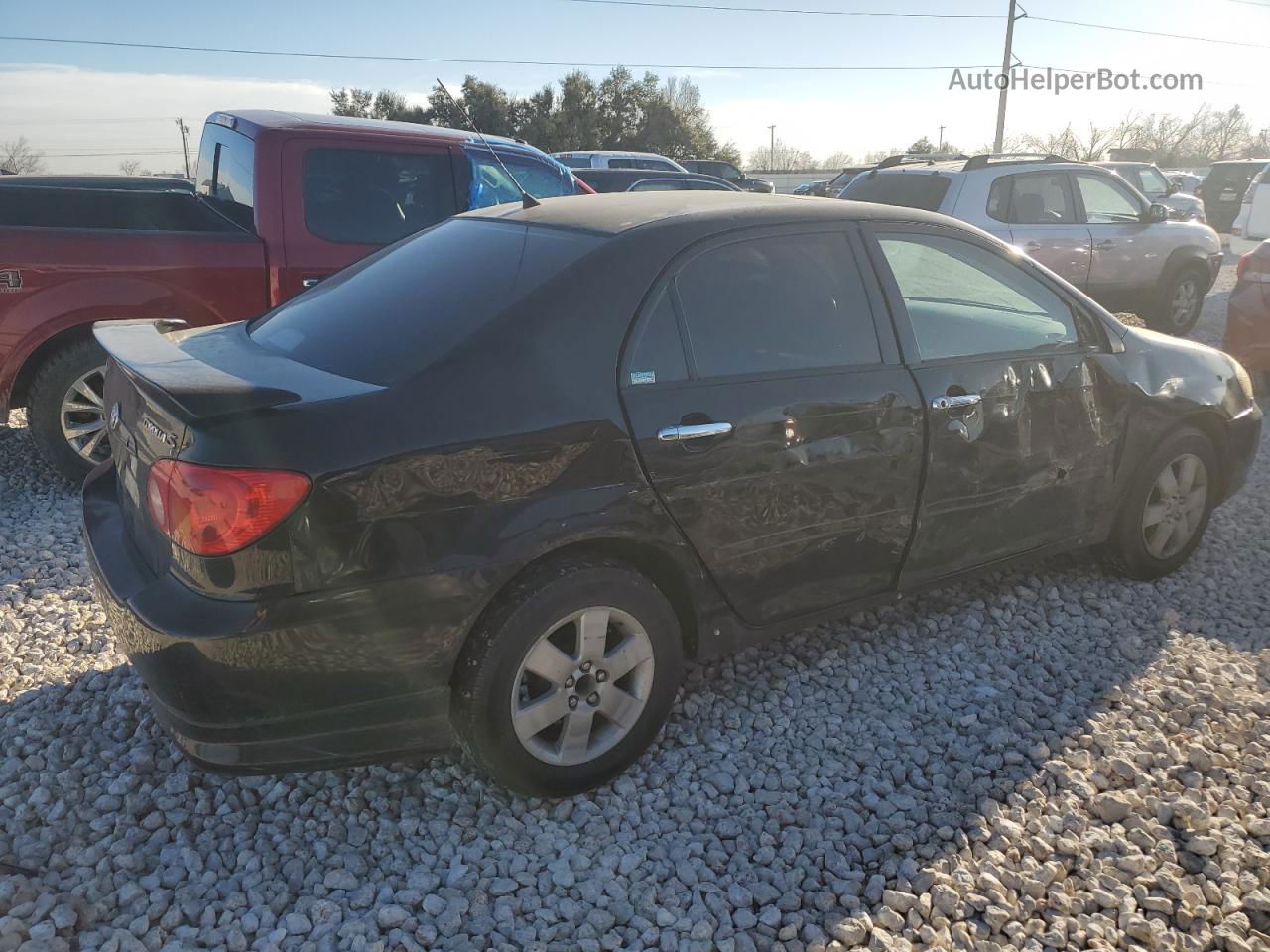 2004 Toyota Corolla Ce Black vin: 2T1BR32E94C173911