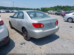 2004 Toyota Corolla Le Silver vin: 2T1BR32E94C196587