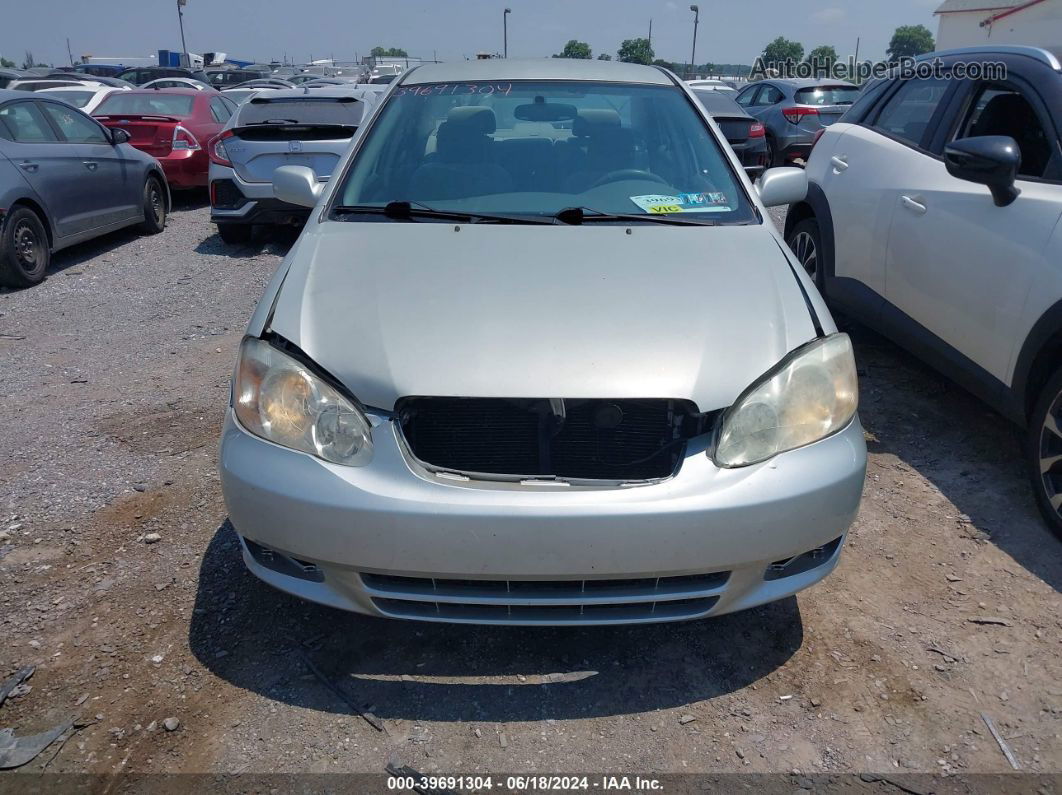 2004 Toyota Corolla Le Silver vin: 2T1BR32E94C196587