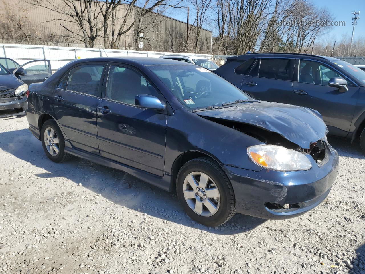 2004 Toyota Corolla Ce Blue vin: 2T1BR32E94C210665