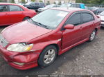 2004 Toyota Corolla S Red vin: 2T1BR32E94C227160