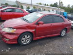 2004 Toyota Corolla S Red vin: 2T1BR32E94C227160