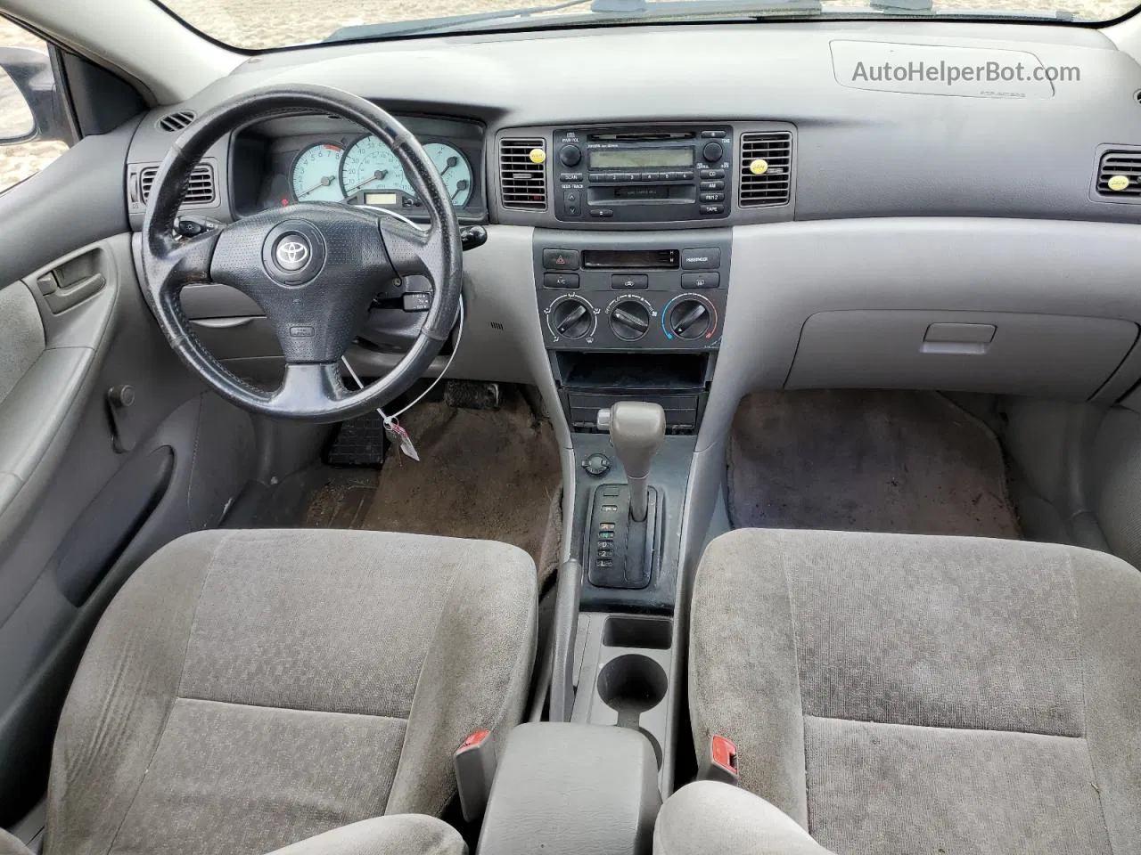 2004 Toyota Corolla Ce Серебряный vin: 2T1BR32E94C292574