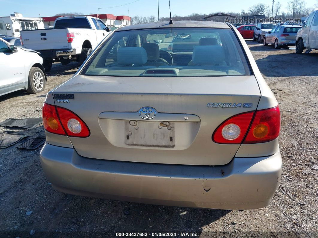 2004 Toyota Corolla Ce Золотой vin: 2T1BR32E94C299573