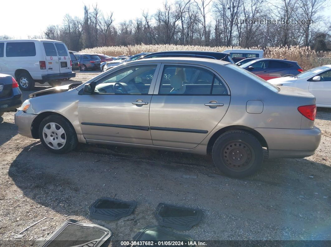 2004 Toyota Corolla Ce Золотой vin: 2T1BR32E94C299573