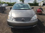 2004 Toyota Corolla Ce Бежевый vin: 2T1BR32E94C798227