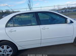 2005 Toyota Corolla Le White vin: 2T1BR32E95C382762