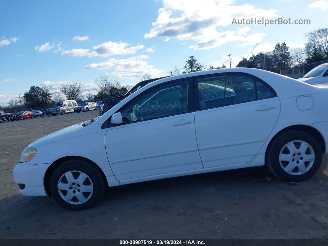 2005 Toyota Corolla Le Белый vin: 2T1BR32E95C382762