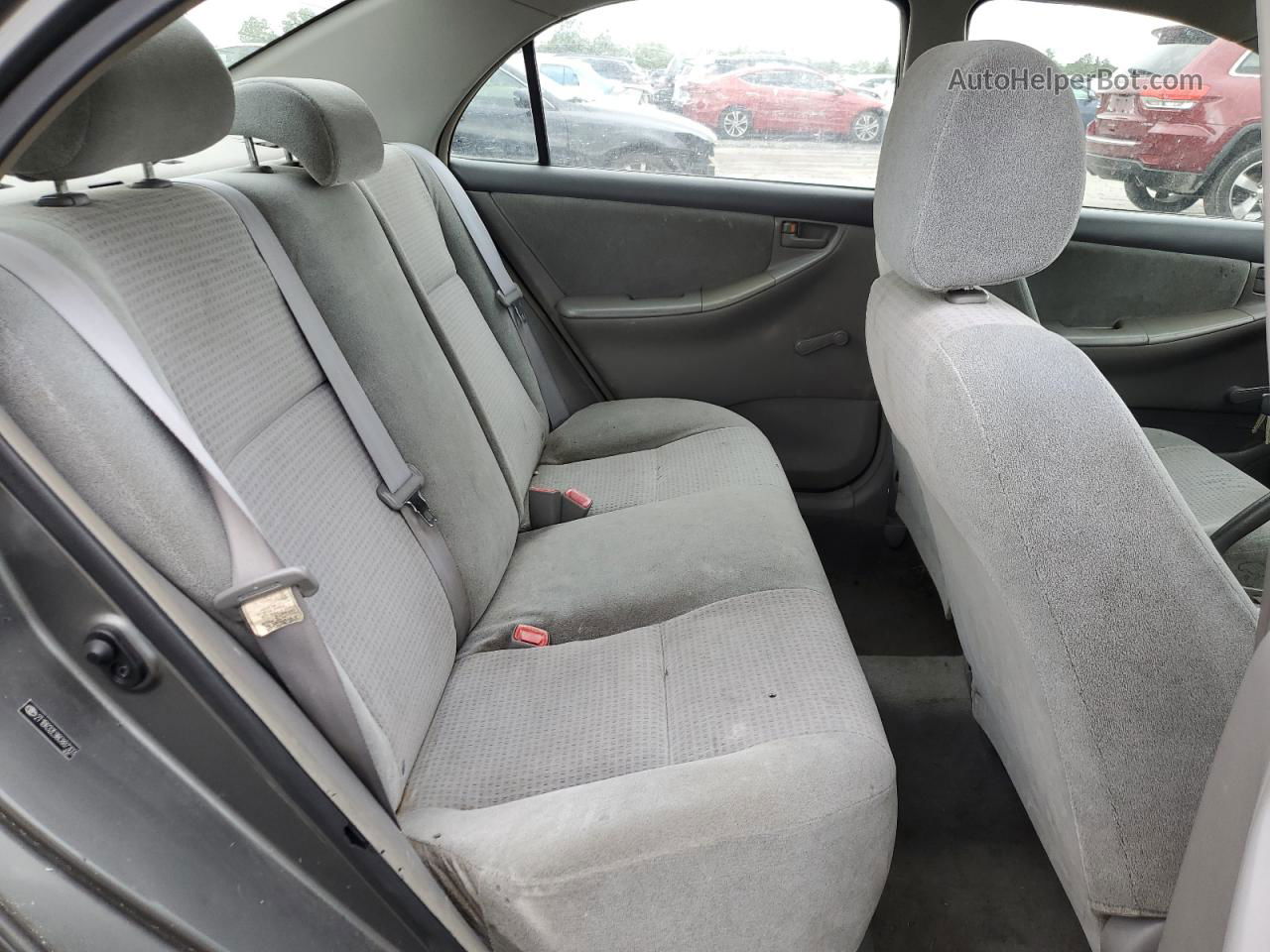 2008 Toyota Corolla Ce Gray vin: 2T1BR32E98C887303