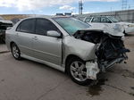 2003 Toyota Corolla Ce Silver vin: 2T1BR32EX3C125736