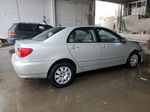 2004 Toyota Corolla Ce Silver vin: 2T1BR32EX4C221450