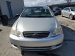 2004 Toyota Corolla Ce Silver vin: 2T1BR32EX4C235333