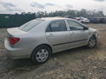 2004 Toyota Corolla Ce Silver vin: 2T1BR32EX4C239463