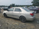 2004 Toyota Corolla Ce Silver vin: 2T1BR32EX4C239463