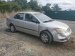 2004 Toyota Corolla Ce Silver vin: 2T1BR32EX4C239463