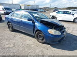 2004 Toyota Corolla Ce/s/le Blue vin: 2T1BR32EX4C246350