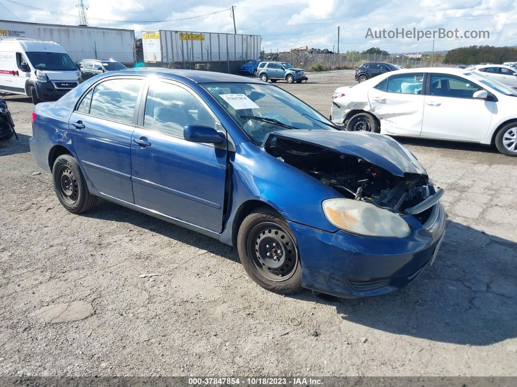 2004 Toyota Corolla Ce/s/le Blue vin: 2T1BR32EX4C246350