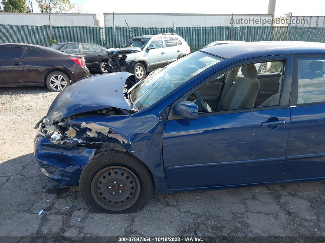 2004 Toyota Corolla Ce/s/le Blue vin: 2T1BR32EX4C246350