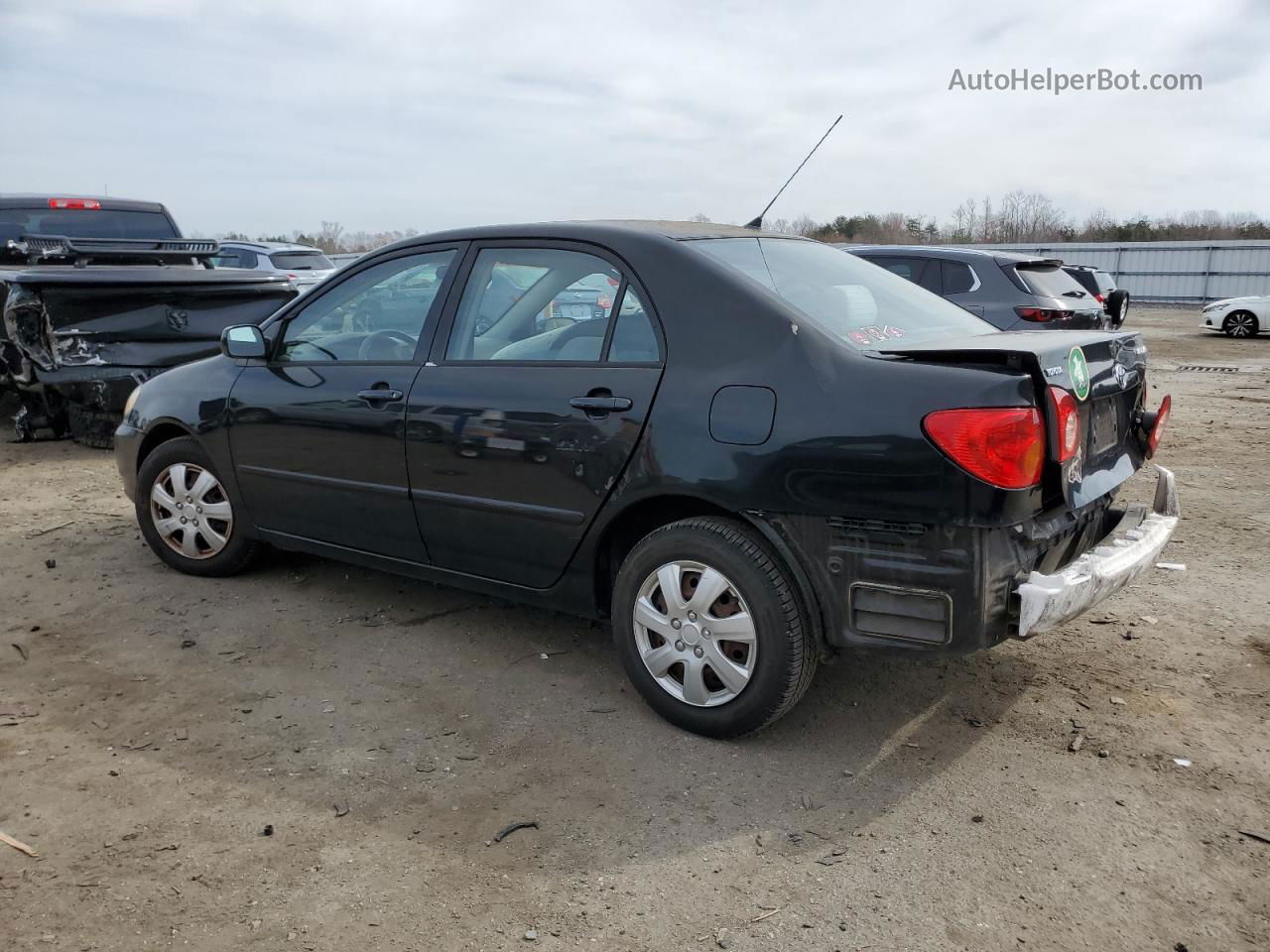 2004 Toyota Corolla Ce Черный vin: 2T1BR32EX4C300245