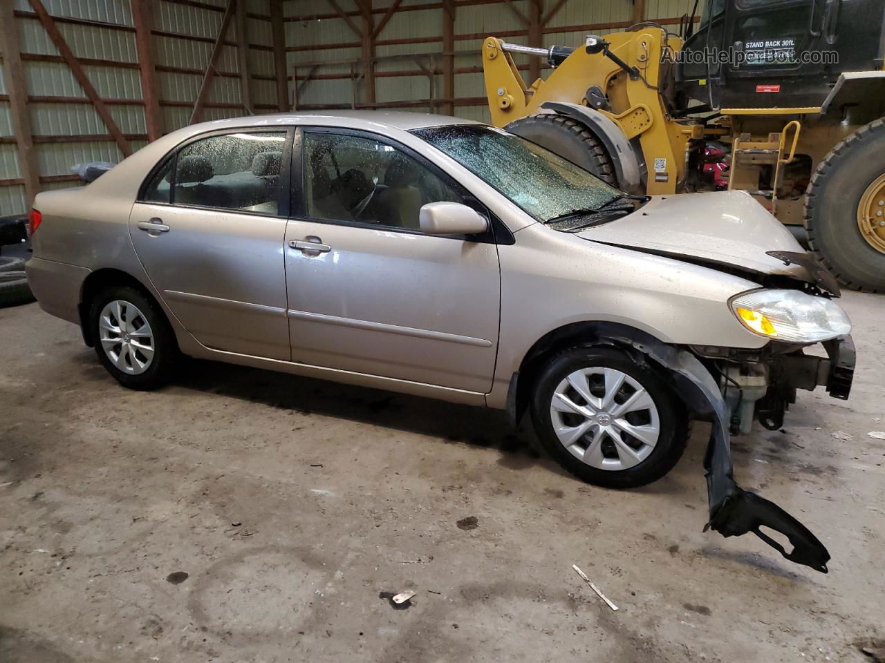 2004 Toyota Corolla Ce Tan vin: 2T1BR32EX4C799290