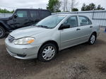 2004 Toyota Corolla Ce Silver vin: 2T1BR32EX4C799614