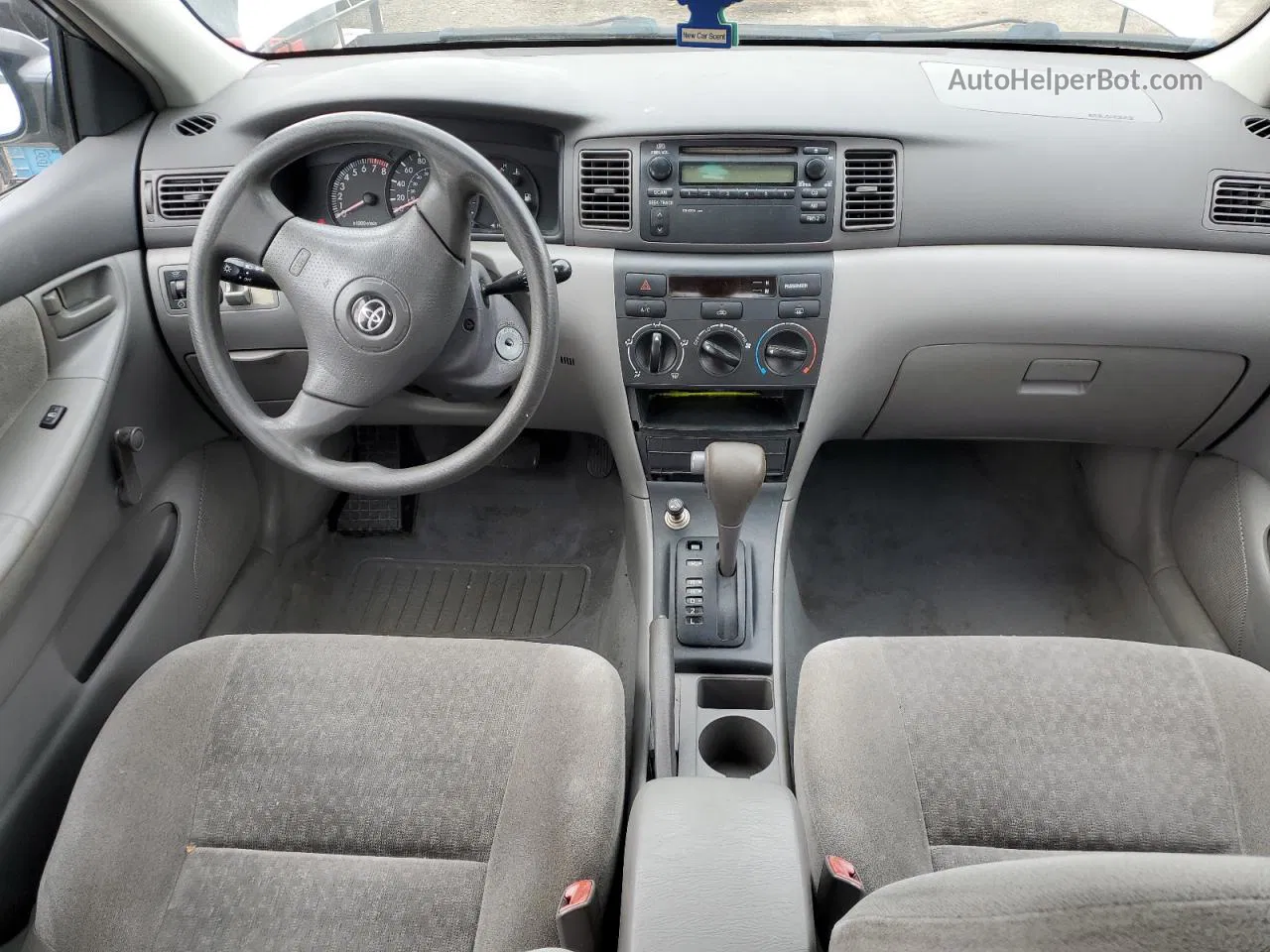 2004 Toyota Corolla Ce Silver vin: 2T1BR32EX4C799614