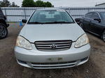 2004 Toyota Corolla Ce Silver vin: 2T1BR32EX4C799614