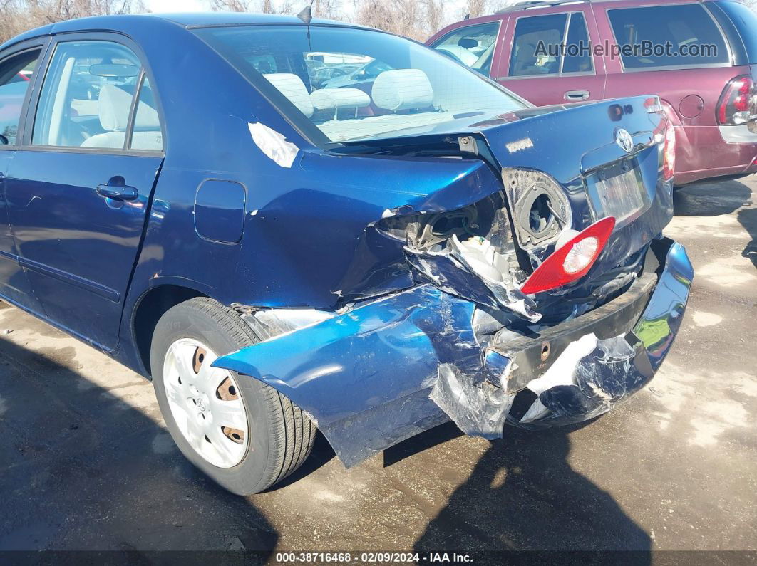 2005 Toyota Corolla Le Blue vin: 2T1BR32EX5C407894