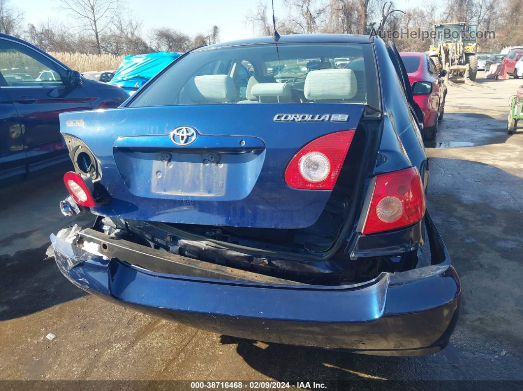 2005 Toyota Corolla Le Blue vin: 2T1BR32EX5C407894