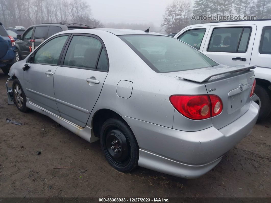 2005 Toyota Corolla S Серый vin: 2T1BR32EX5C408902