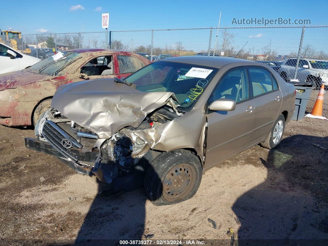 2005 Toyota Corolla Le Золотой vin: 2T1BR32EX5C503623