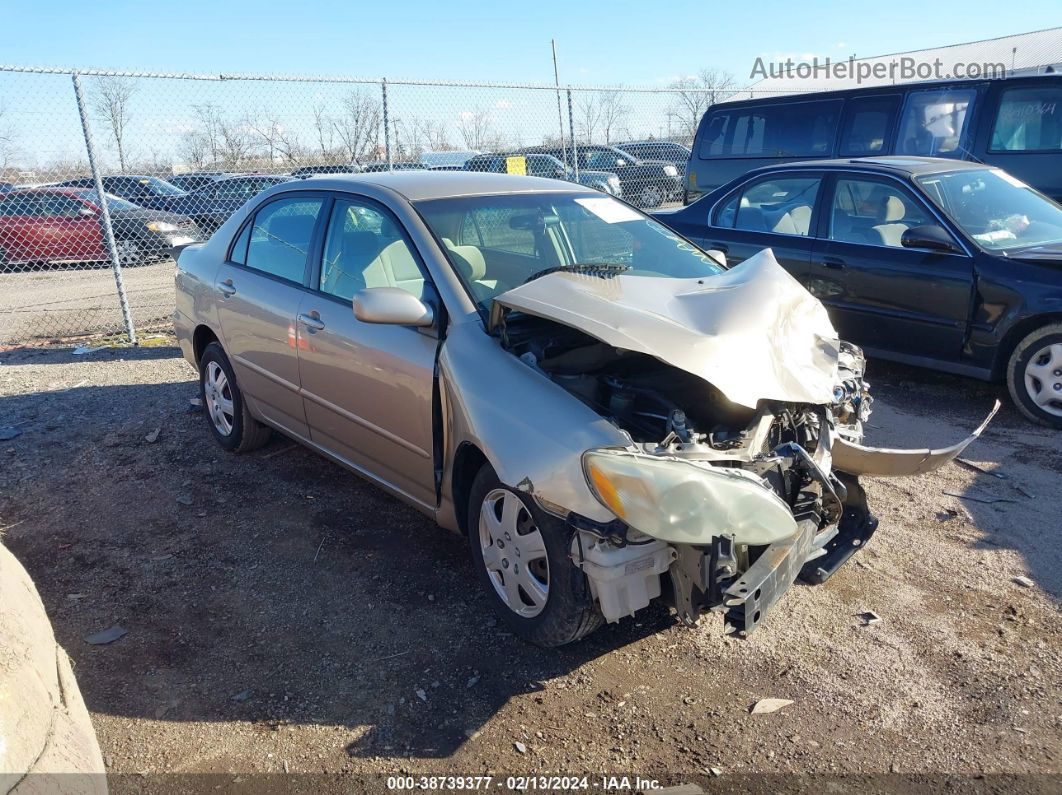 2005 Toyota Corolla Le Золотой vin: 2T1BR32EX5C503623