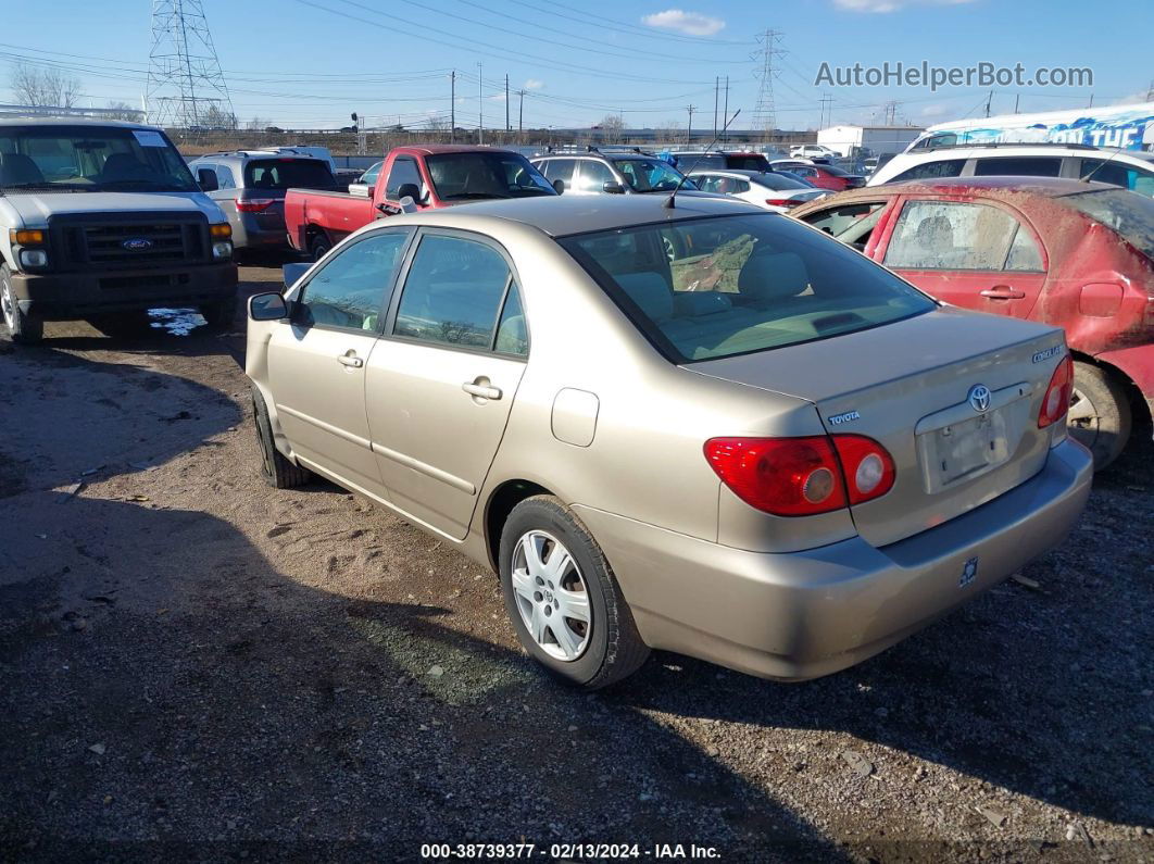 2005 Toyota Corolla Le Золотой vin: 2T1BR32EX5C503623