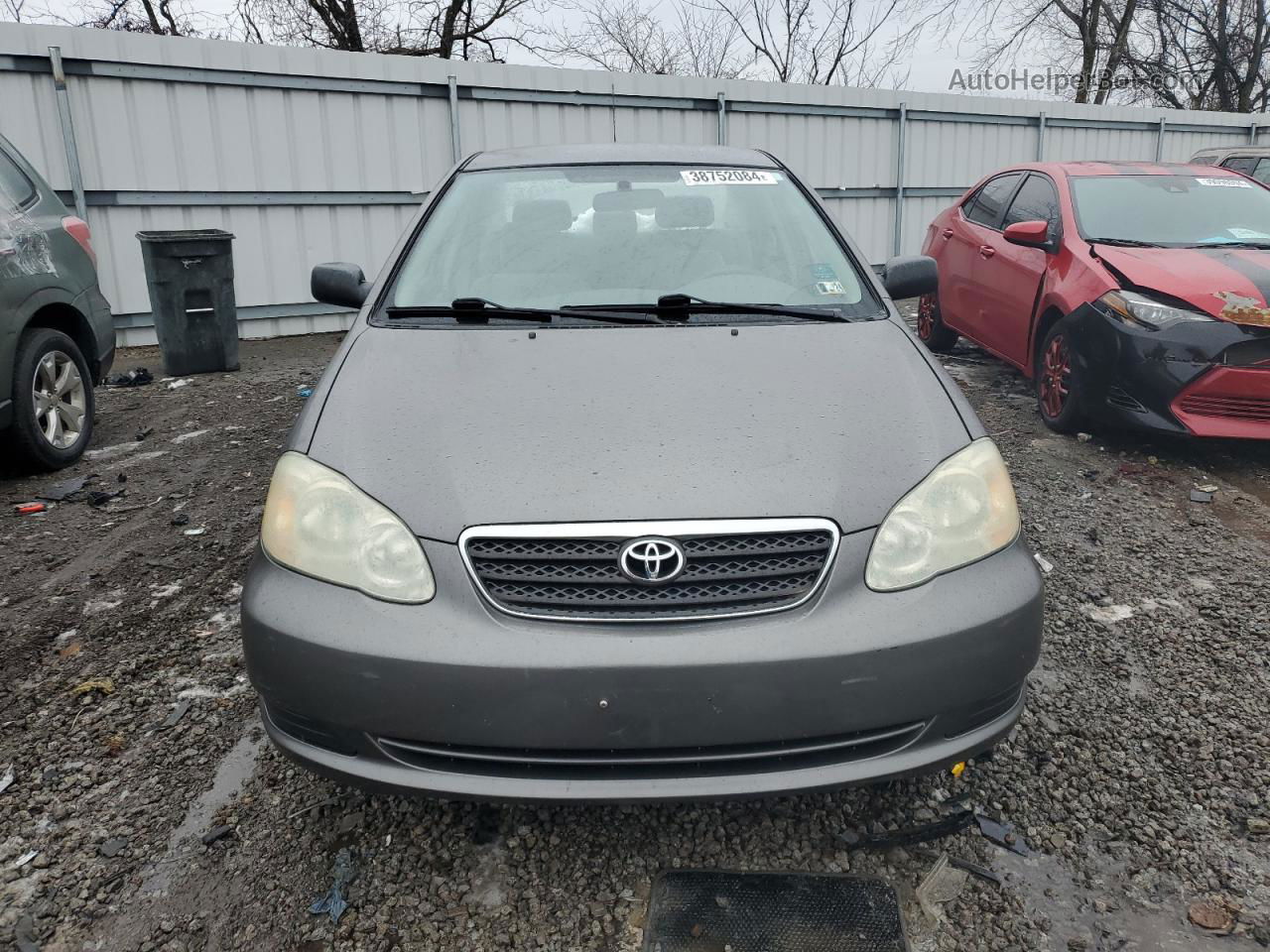 2005 Toyota Corolla Ce Gray vin: 2T1BR32EX5C552529