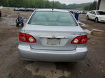 2008 Toyota Corolla Ce Silver vin: 2T1BR32EX8C879274