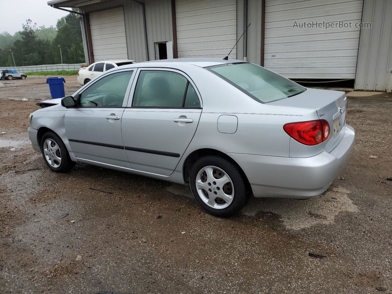 2008 Toyota Corolla Ce Silver vin: 2T1BR32EX8C879274