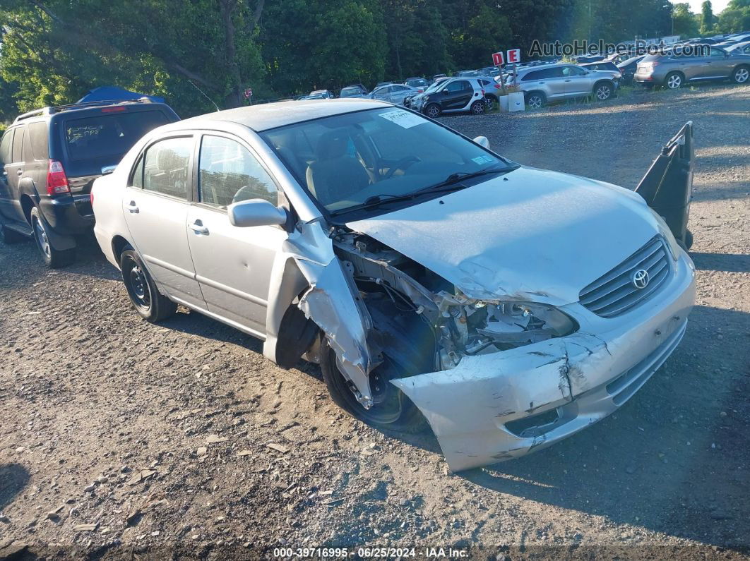 2004 Toyota Corolla Le Gray vin: 2T1BR38E34C279150