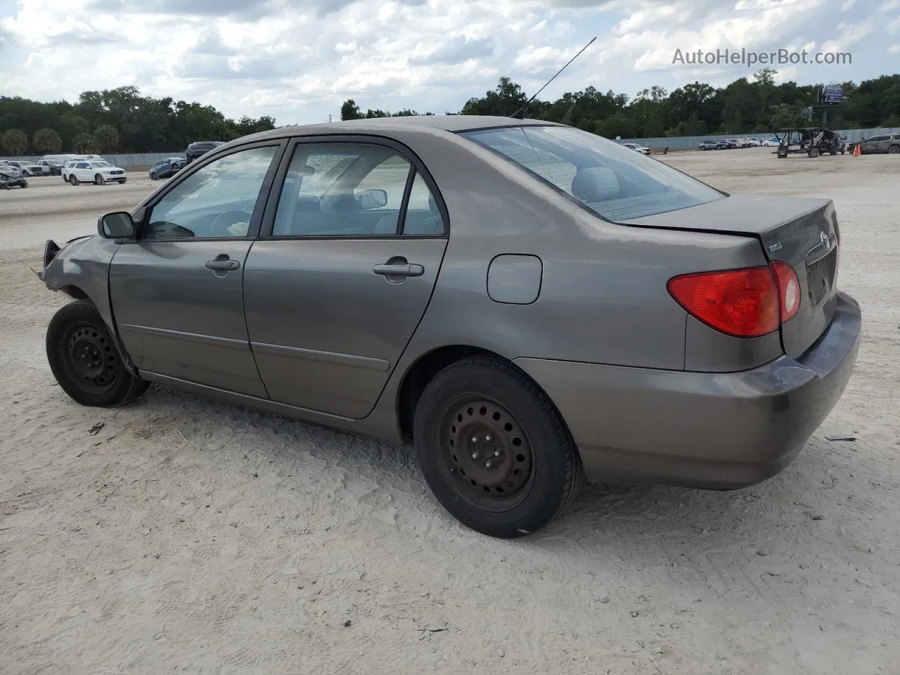 2004 Toyota Corolla Ce Gray vin: 2T1BR38E54C185335