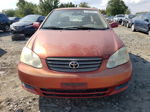 2004 Toyota Corolla Ce Red vin: 2T1BR38E54C314397