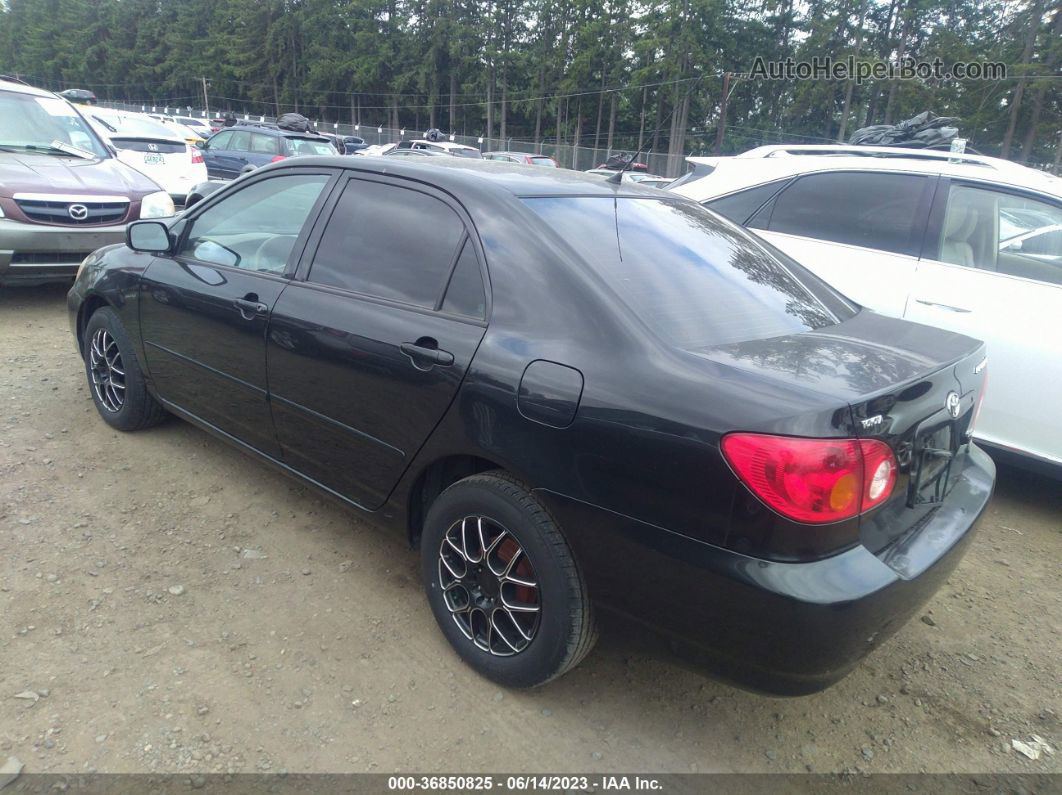 2003 Toyota Corolla Le Black vin: 2T1BR38E73C132263