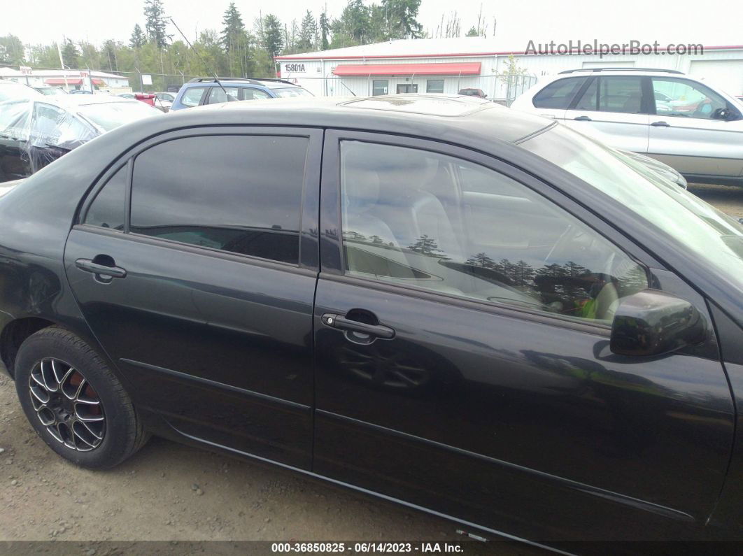 2003 Toyota Corolla Le Black vin: 2T1BR38E73C132263