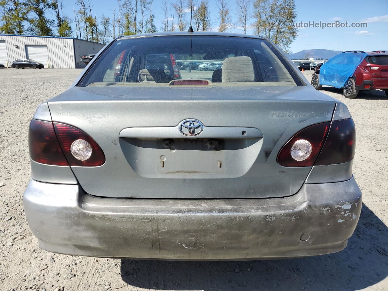 2003 Toyota Corolla Ce Серебряный vin: 2T1BR38E73C162332