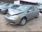 2004 Toyota Corolla Le Gray vin: 2T1BR38E84C228386