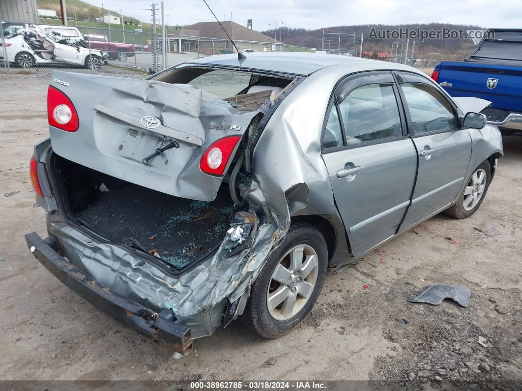 2004 Toyota Corolla Le Серый vin: 2T1BR38E84C228386