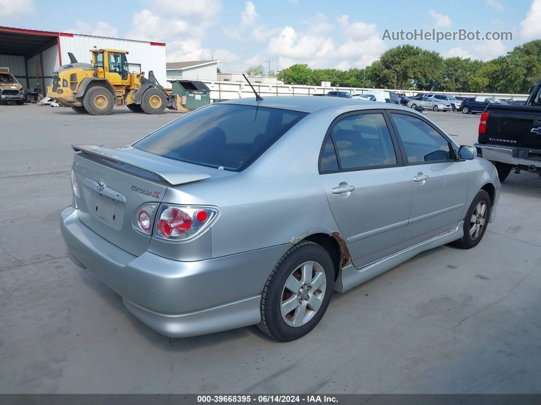 2003 Toyota Corolla S Silver vin: 2T1BR38E93C100656