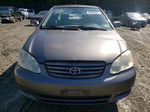 2004 Toyota Corolla Ce Gray vin: 2T1BR38E94C187881