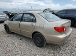 2004 Toyota Corolla Ce Бежевый vin: 2T1BR38EX4C313987