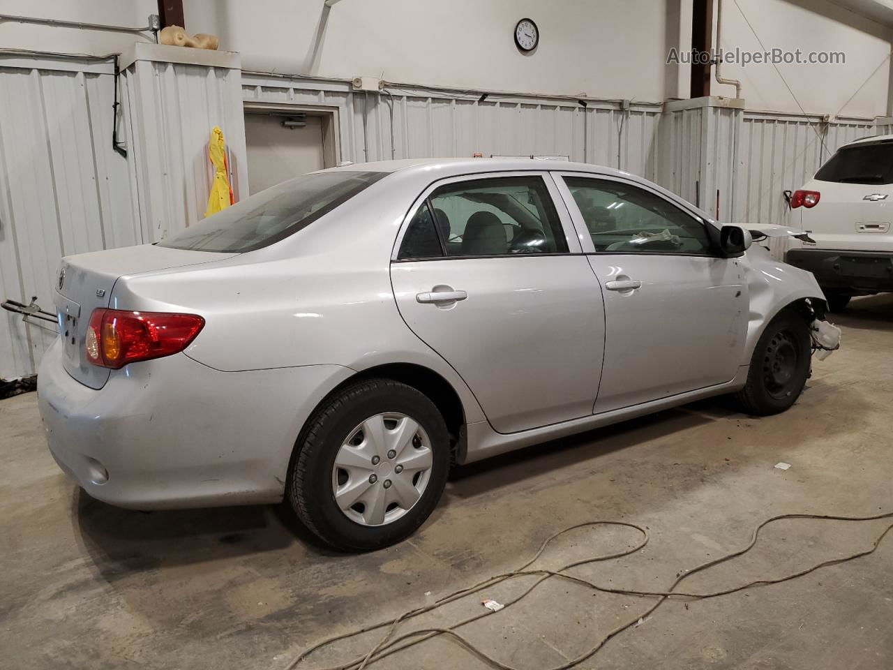 2010 Toyota Corolla Base Silver vin: 2T1BU4EE0AC196991