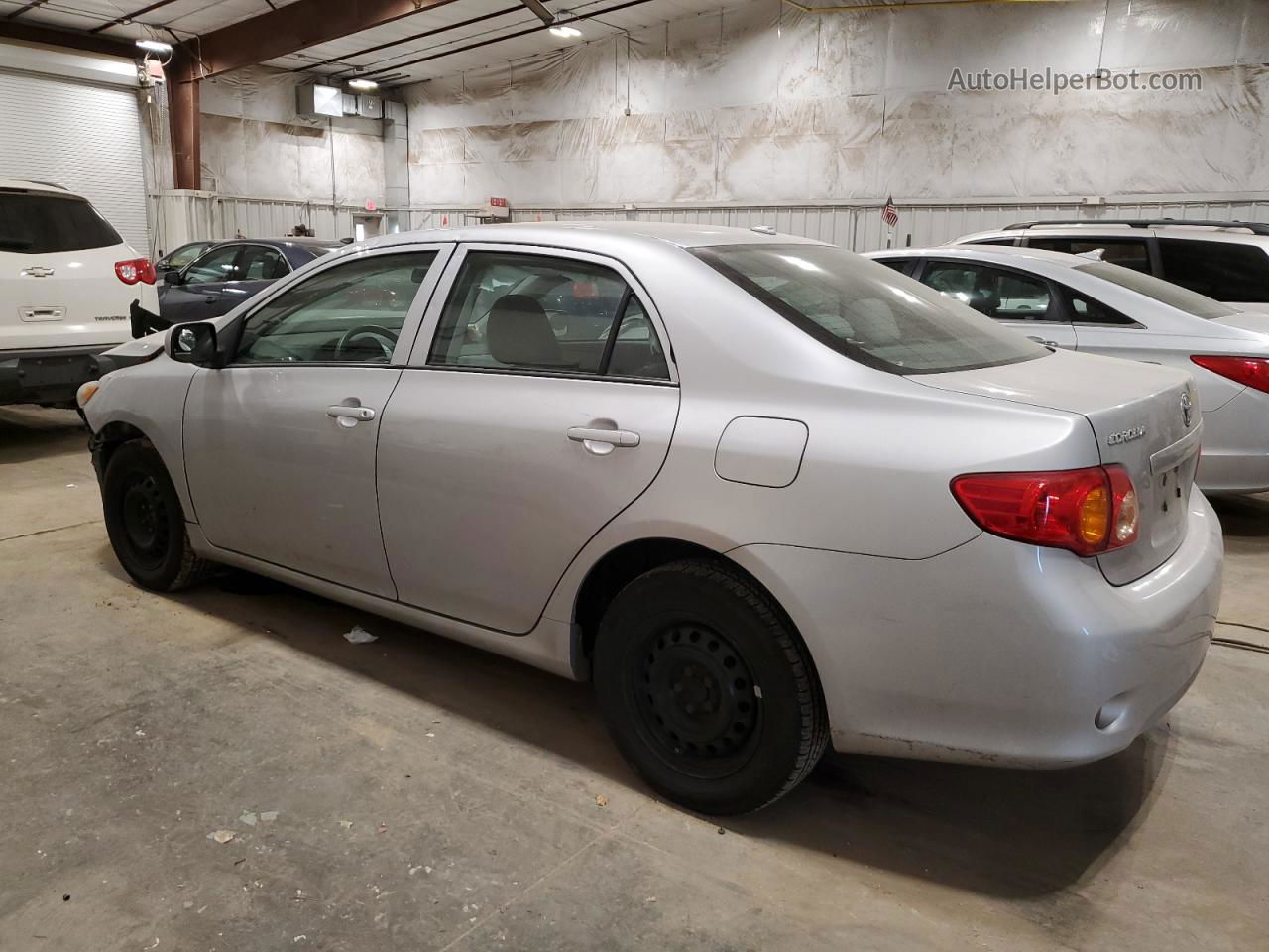 2010 Toyota Corolla Base Silver vin: 2T1BU4EE0AC196991