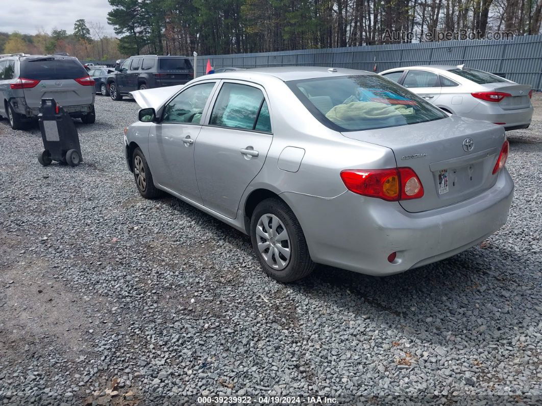 2010 Toyota Corolla Le Silver vin: 2T1BU4EE0AC250970